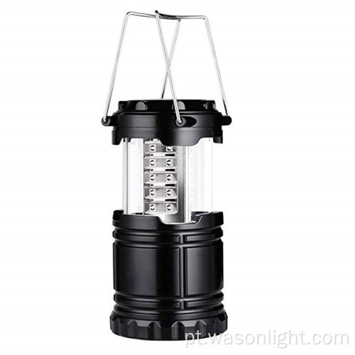 Tática como visto na TV 145 lumens lantern lanterna portátil luzes LED de acampamento dobrável lâmpada